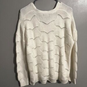 Chic Cream Knit Sweater